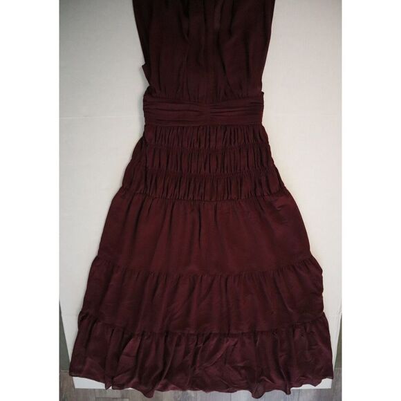 Derek Lam Burgundy Midi Dress XL sizing - Picture 11 of 13
